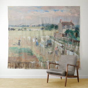 Tenture Berthe Morisot - Hanging the Laundry out to Dry