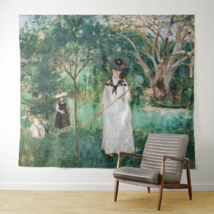 Tenture Berthe Morisot - La chasse aux papillons
