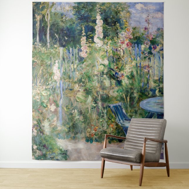 Tenture Berthe Morisot - Tremieres Rose (En situation)