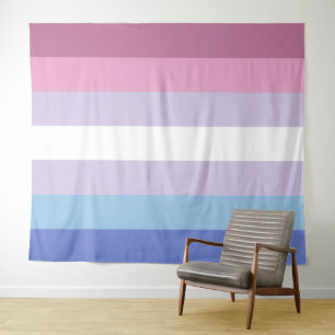 Tenture Bigender Drapeau extra grand LGBT