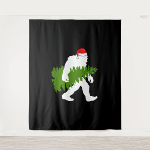 Tenture BigFoot Santa Claus Fun Christmas Gifts