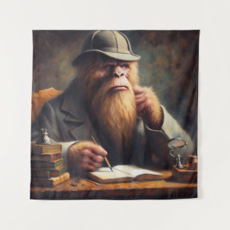 Tenture Bigfoot Sherlock Holmes