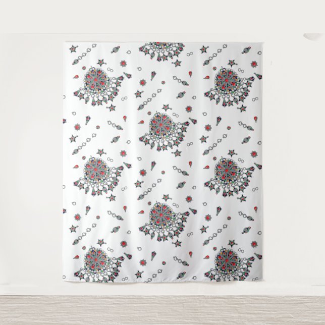 Tenture Bijoux kabyle (Devant)