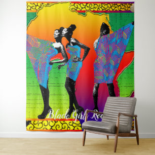 Tenture Black girl