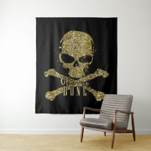 Tenture Black Glam to the Bone Gold