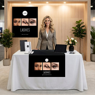 Tenture Black Lashes Studio Photo Collage Salon profession