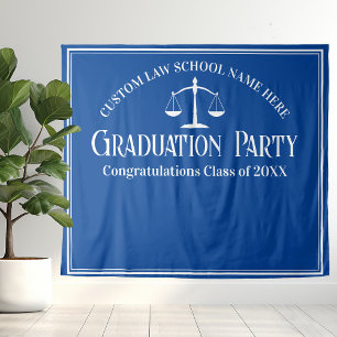Tenture Bleu Law School Graduation Party Photo Booth