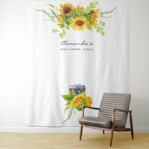 Tenture Bohème Boho Tournesols Enterrement de Vie de Jeune