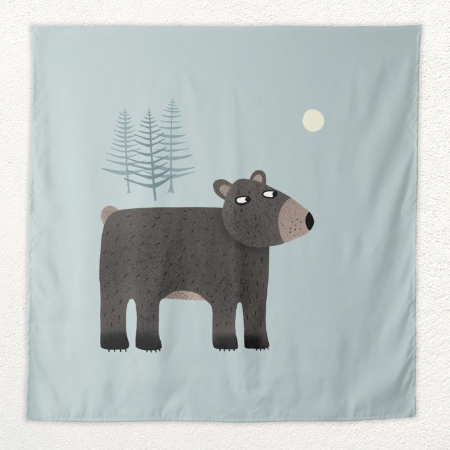 Tenture Bois de l'ours mou (Créateur téléchargé)