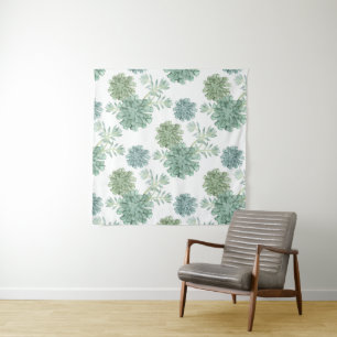 Tenture Bonheur plante Motif réussi