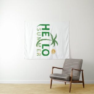 Tenture Bonjour été