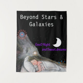 Tenture Bonne nuit et doux rêve