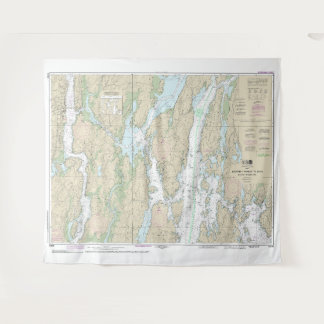 Tenture Boothbay Harbour to Bath Carte marine 13296