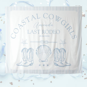 Tenture Bottes de cowgirl côtière enterrement de vie de je