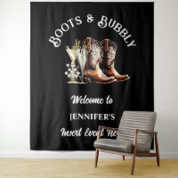 Bottes de cowgirl occidentales noires blanches chi