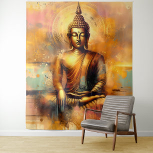 Tenture Bouddha spirituel