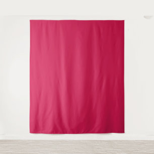 Tenture Bouton à lèvres (couleur solide) Crimson