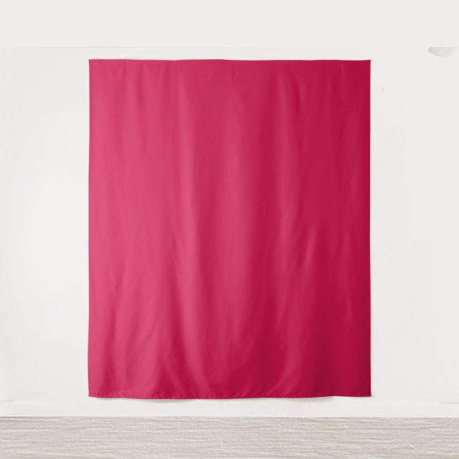 Tenture Bouton à lèvres (couleur solide) Crimson (Devant)