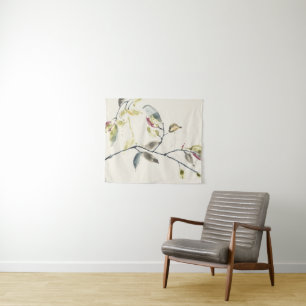 Tenture Branche feuille aquarelle