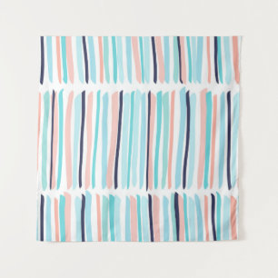 Tenture Brush Strokes colorés : Scribble Vintage.