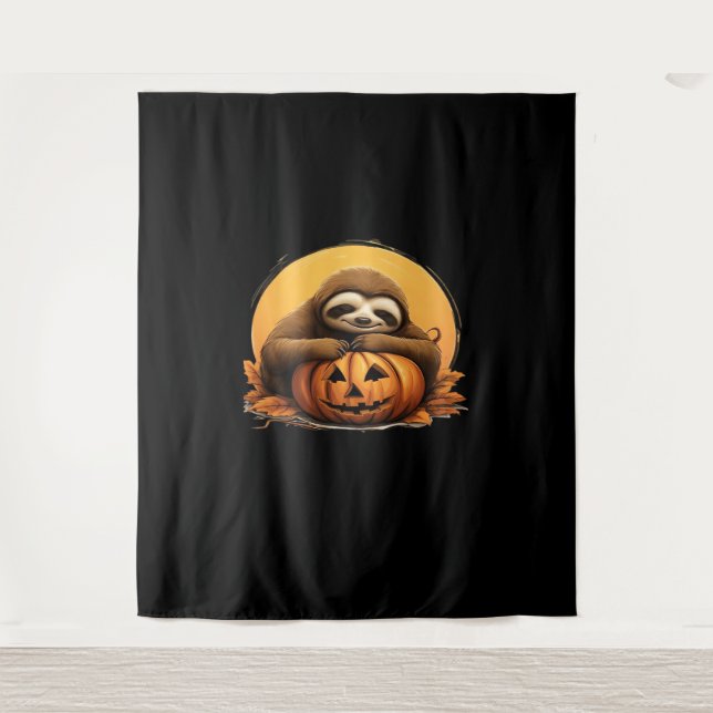 Tenture Cabine de couchage et Halloween Citrouille classiq (Devant)