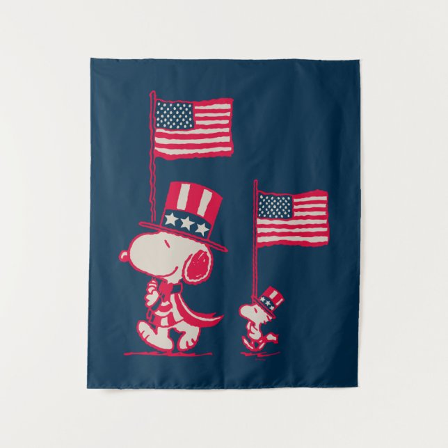 Tenture cacahuètes | American Summer Old Glory (Devant)