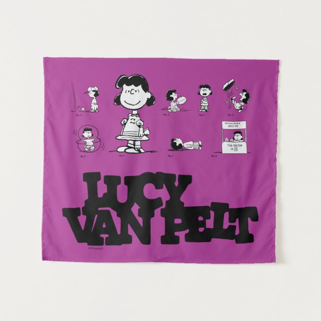 Tenture cacahuètes | Lucy (Devant (Horizontal))