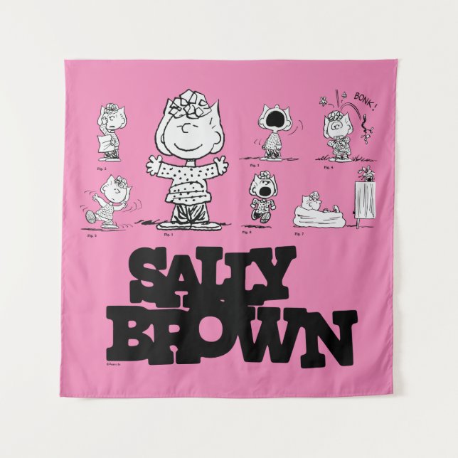 Tenture cacahuètes | Sally Brown (Devant)