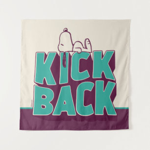 Tenture cacahuètes   Snoopy Kickback