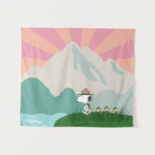 Tenture cacahuètes Snoopy Leader du Pack