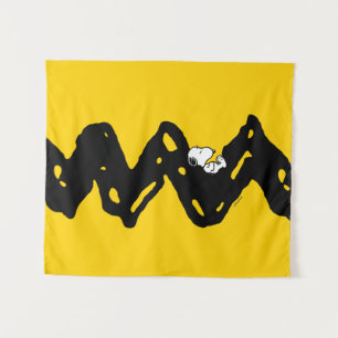 Tenture cacahuètes   Snoopy Nap