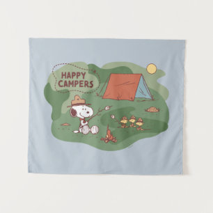 Tenture cacahuètes Snoopy & Woodstock Happy Campers 2