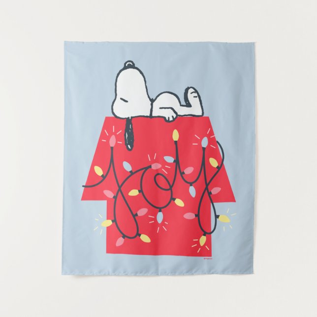 Tenture cacahuètes | Snoopy's Holiday Dreamer (Devant)