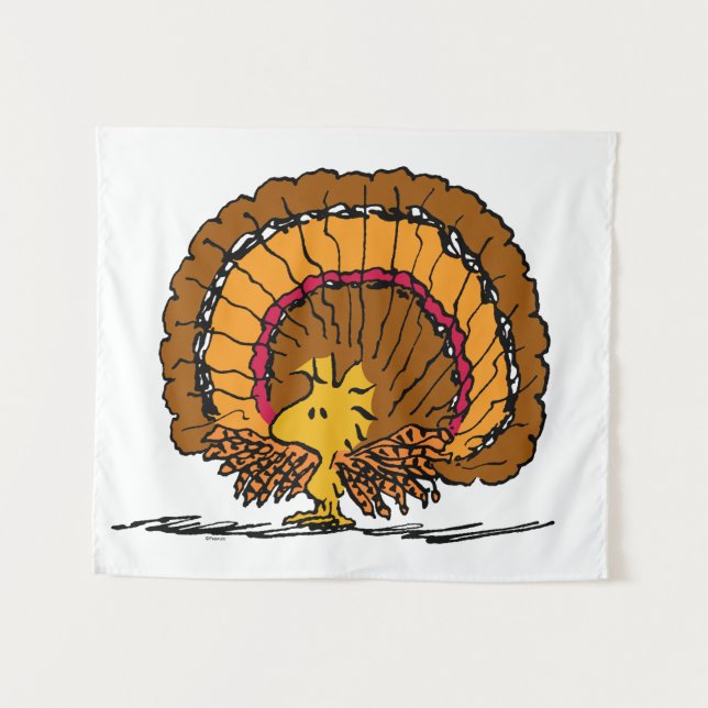 Tenture cacahuètes | Woodstock Turquie (Devant (Horizontal))