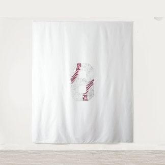 Tenture Cadeau de baseball pour 8 ans 8ème anniversaire 20