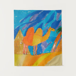 Tenture Camel Art Par Enfants