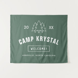 Tenture Camp personnalisé Bachelorette