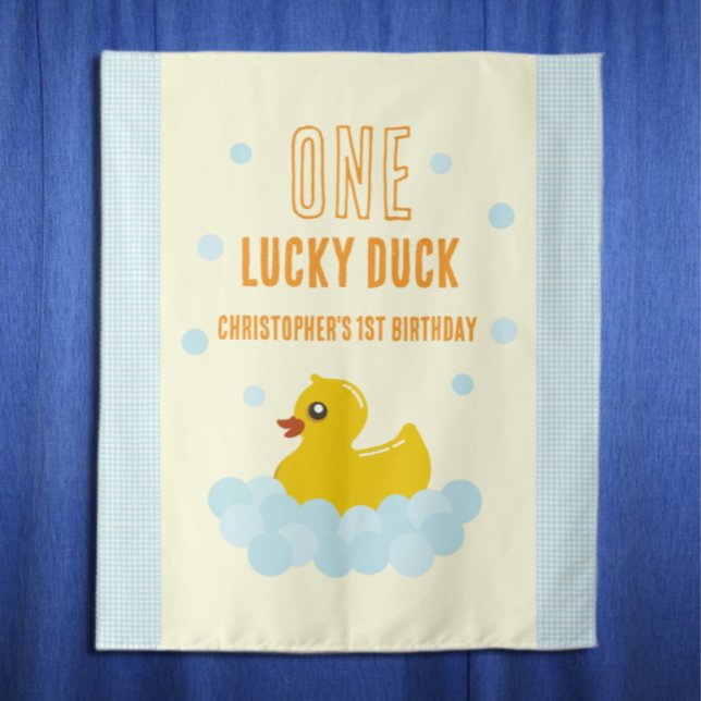 Tenture Canard 1er anniversaire (Créateur téléchargé)