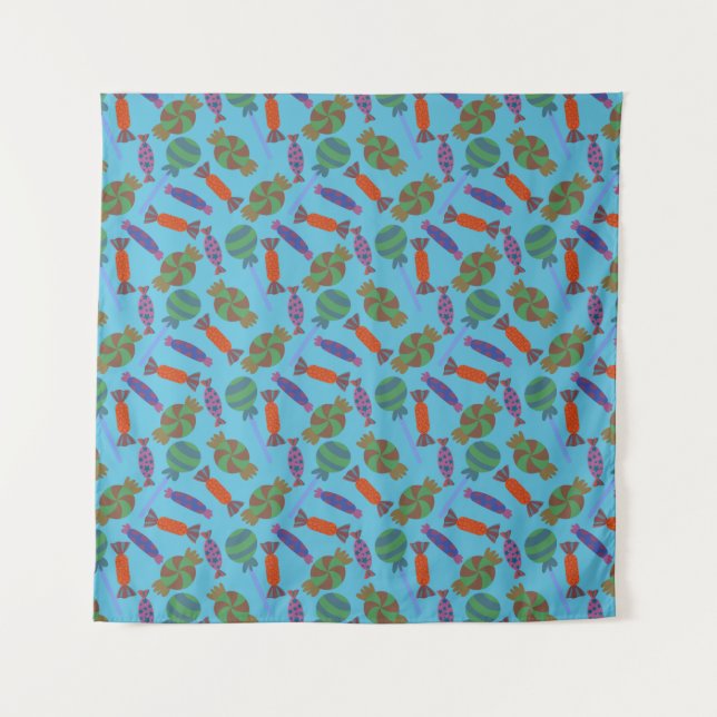 Tenture Candy pattern | Lollies | lollipop 36 (Devant)