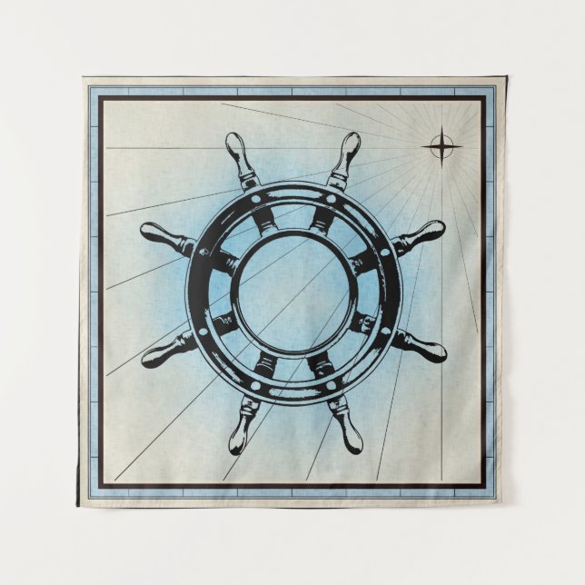 Tenture Captains Wheel (Devant)