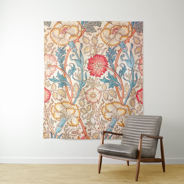 Tenture Carnation, William Morris (En situation)