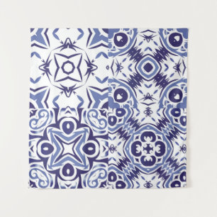 Tenture Carreaux en azulejos décoratifs en céramique. Fash
