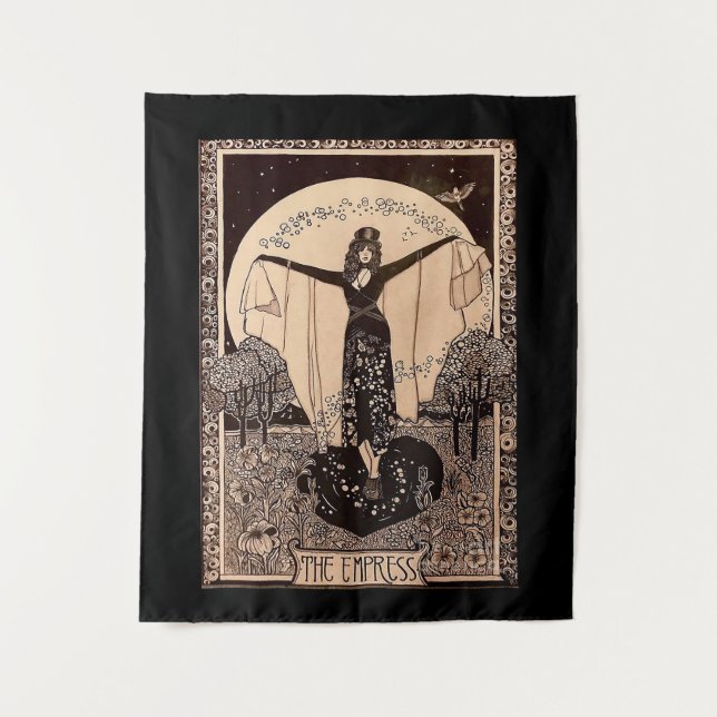 Tenture Carte Tarot Empress (Devant)