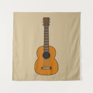 Tenture Carton simple de guitare acoustique