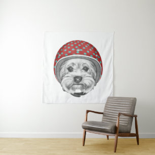 Tenture Casse-cou de Yorkshire Terrier