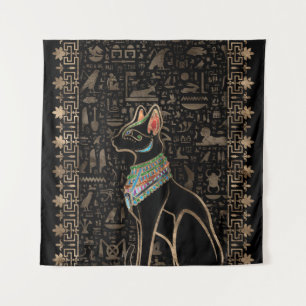 Tenture Cat égyptien - Bastet