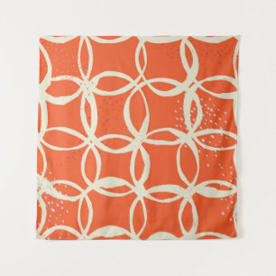 Tenture Cercles Sketchy Design tendance sans couture