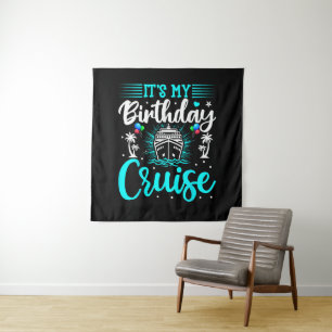 Tenture C'est mon anniversaire de croisière - Anniversaire