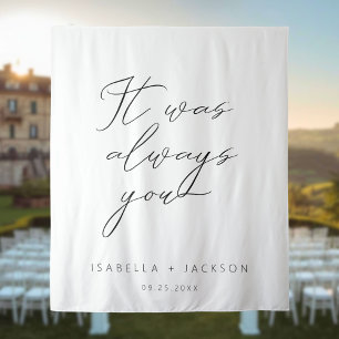 Tenture C'Était Toujours Toi