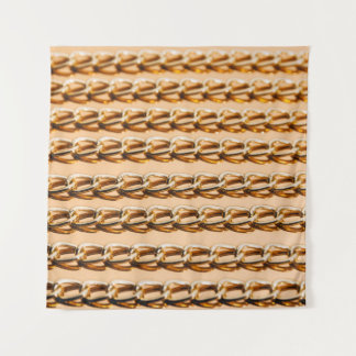 Tenture Chaînes d'or : Réflexe Luxe sans couture